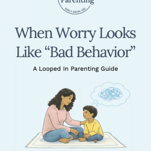 When Worry Looks Like “Bad Behavior”